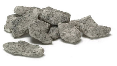 Dollhouse Miniature Pathway 12Pcs, Grey